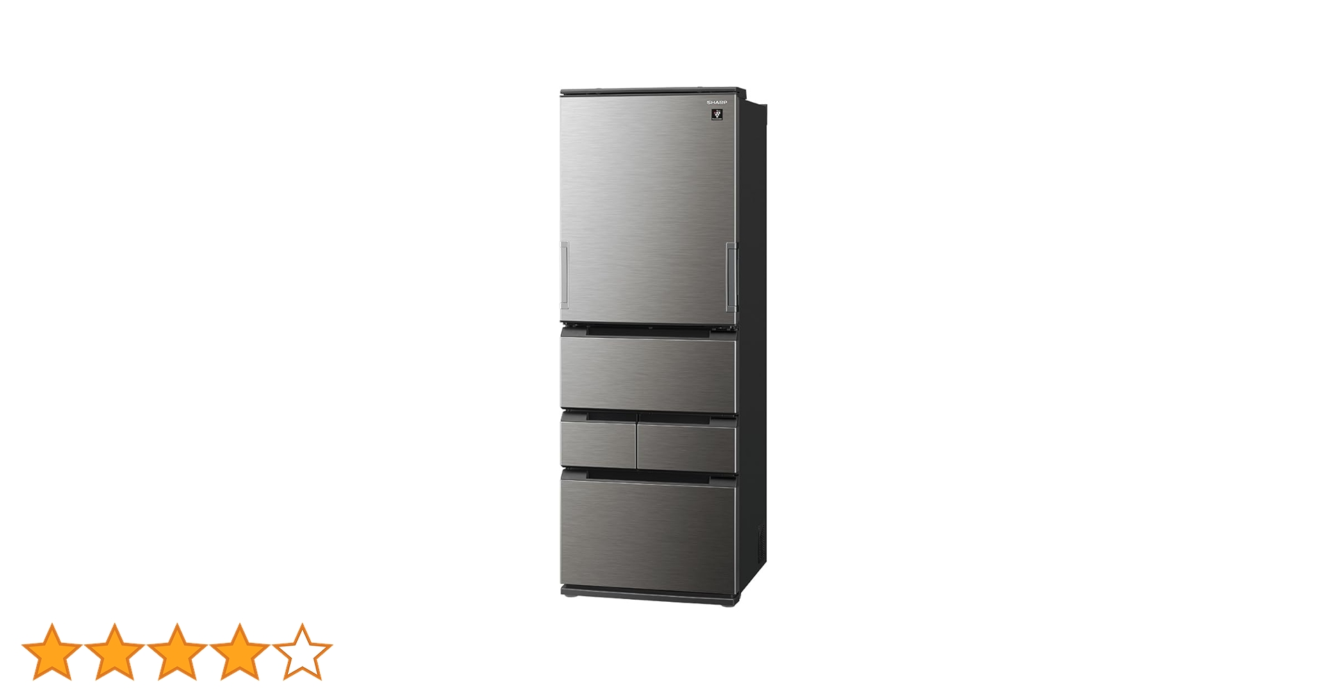 Amazon | シャープ 冷蔵庫 幅65.0cm 457L 両開き(どっちもドア